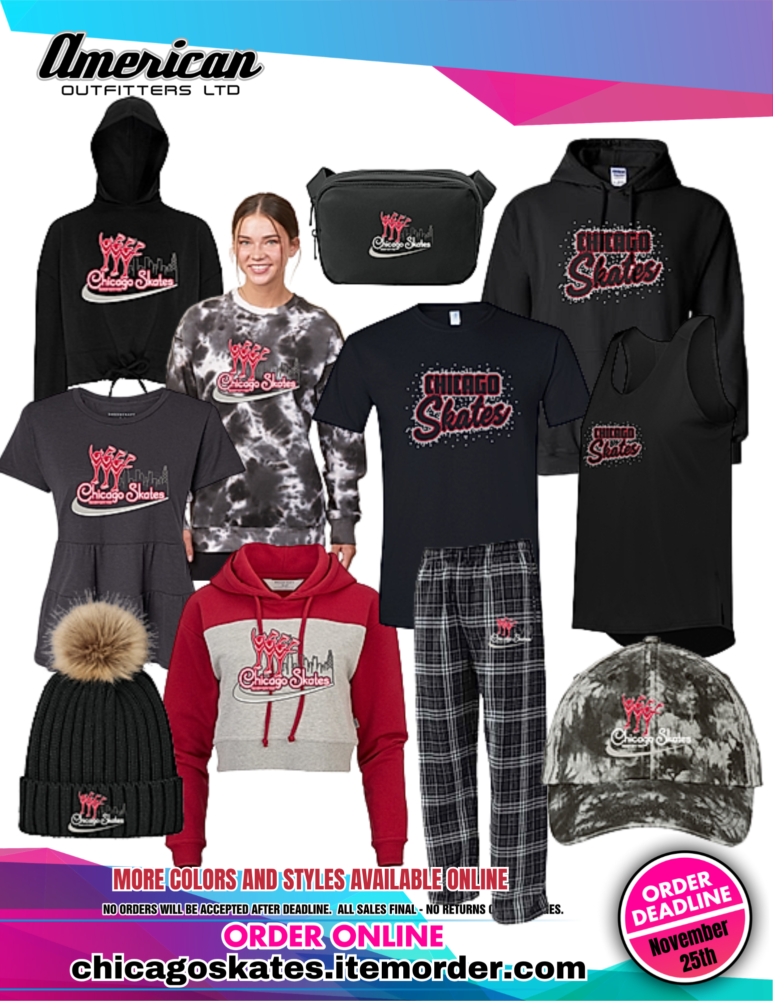 Chicago Skates Spirit Shop Nov 2025